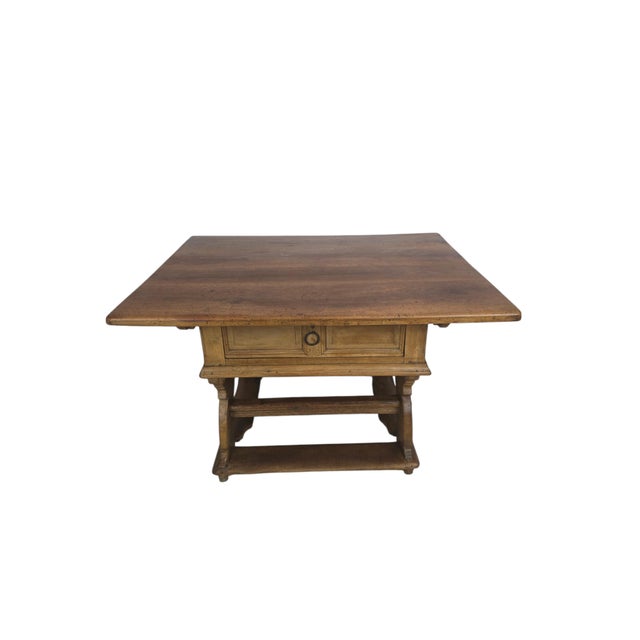 Baroque Rustic Box Table with Secret Compartment, Austria, 1700 For Sale - Image 4 of 11