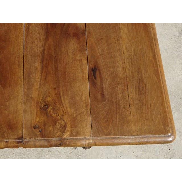 19th Century Square Walnut Pedestal Table For Sale - Image 14 of 18