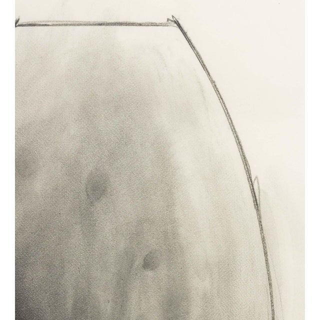 Late 20th Century Joseph Lawrence Gardella Geometric Study Graphite For Sale - Image 5 of 7