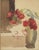 Walter Pach, American, 1883-1958. Red Carnations-Watercolor on paper 1934. Signed by the artists, Exhibited at Leonard...