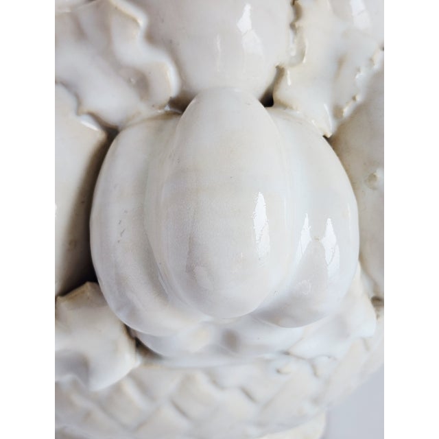 Vintage Italian Ceramic Fruit Topiary For Sale - Image 11 of 12