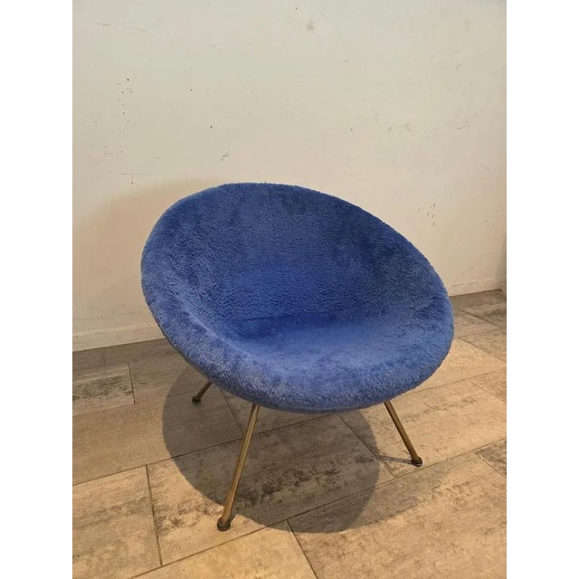 Original Lounge Chair by "Fritz Neth" for Correcta, Germany 1980's Original fabric This piece is attributed to the...