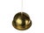 Goldenrod Brass and Optical Glass Nictea Pendant Lamp by Tobia and Afra Scarpa for Flos, 1971 For Sale - Image 8 of 18