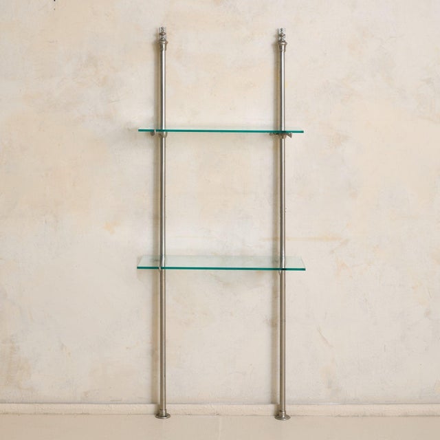 French Art Deco Cast-Metal Etagere Attributed to Siegel, 1930s For Sale - Image 9 of 12