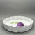1970s Vintage Hand Painted Limoges Eggplant Quiche Dish by Le Chambrelain for Bergdorf Goodman For Sale - Image 5 of 9