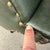 Forest Green Pair of Sculptural Midcentury Lounge Chairs Italian Influence Oversized Wing Arms For Sale - Image 8 of 9