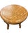 This elegant round side table blends classic European flair with effortless vintage warmth. Designed with Neoclassical and...