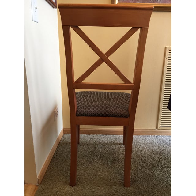 Transitional Dania Dining Set 7 Pieces Chairish