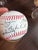Vintage Pair of 1936 First Hall of Fame Election Baseballs and Stand For Sale In Atlanta - Image 6 of 12