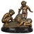 Metal French Sculpture of Children in Bronze For Sale - Image 7 of 7
