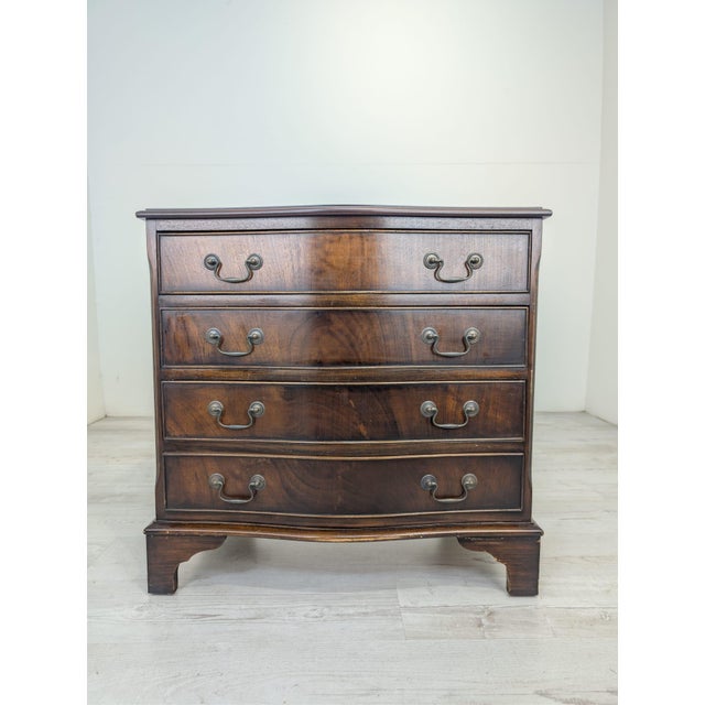 Vintage Chippendale Chest of Drawers in Wood, 1955 For Sale - Image 17 of 18