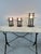 Vintage Metal and Murano Glass Bedroom Lamps, 1980s, Set of 3 For Sale - Image 4 of 17