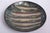 Modernist Palissy Majolica large wall platter featuring five textured, relief-carved, superbly glazed river fish on a...
