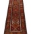 Tribal Vintage Turkish Tribal Runner in Red, Orange and Green Geometric Patterns For Sale - Image 3 of 6
