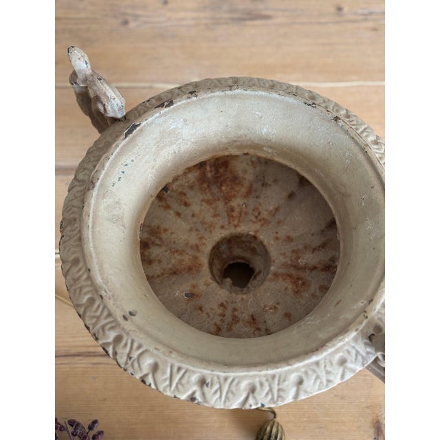 19th Century Antique French Garden Urn For Sale - Image 5 of 5
