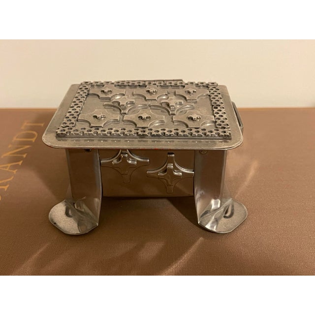 Polished Stainless Steel Box by Stanley Szwarc. For Sale - Image 11 of 11