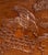 Wood Antique Chinese Carved Huanghuali Wood Table Screen - Eagle and Pine Motif For Sale - Image 7 of 7