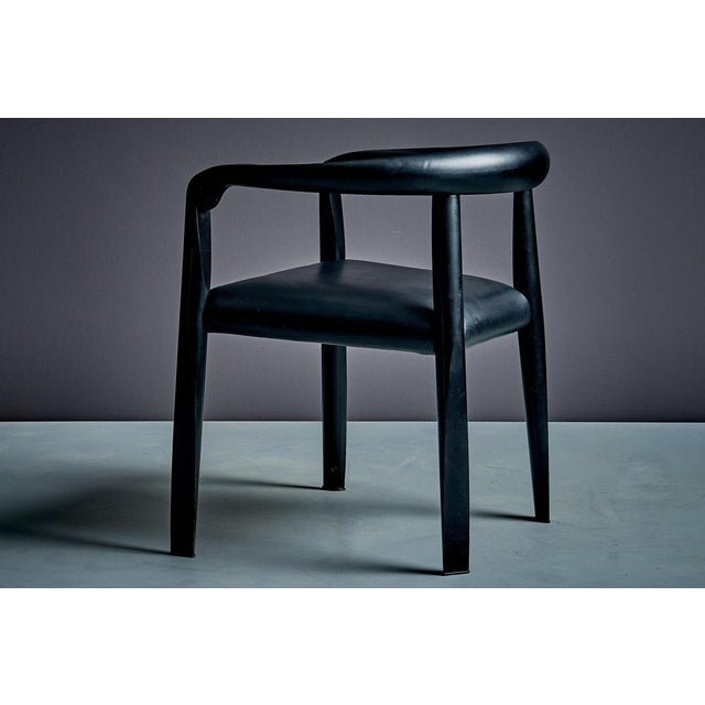 Animal Skin Vintage Italian Miss Chairs by Afra & Tobia Scarpa for Molteni, 1980s, Set of 6 For Sale - Image 7 of 15