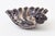 Vintage Italian Coastal Glazed Ceramic Snail Bowl, Purple, Champagne, Off White, 1960's For Sale In Miami - Image 6 of 12