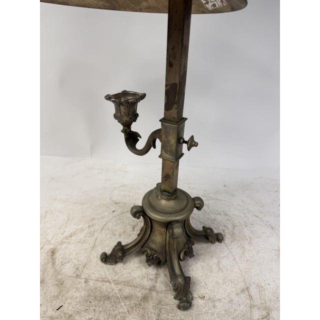 Vintage English Adjustable Table Light, 1920s For Sale - Image 9 of 15