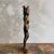 Sculpture Depicting a Balinese Woman on Hand-Carved Mahogany, 1960s For Sale - Image 3 of 9