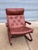 Mid 20th Century Norway Teak and Leather Rocking Chair For Sale - Image 18 of 18