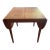 Danish Mid-Century Teak Drop-Leaf Dining Table For Sale