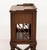 Brown Neoclassical Style Walnut Side Table Bookcase For Sale - Image 8 of 9
