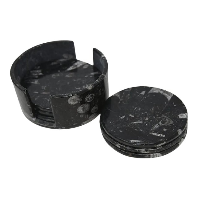 Jayda Stone Coaster Set - 6 Pieces For Sale