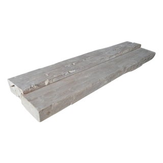 Andrianna Shamaris St. Barts Bleached Reclaimed Teak Wood Steps For Sale