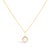 10K Yellow Gold Pearl 2 3/4 Cttw with Diamond 3/8 Cttw Halo Jewelry Set (Earrings, Pendant & Ring) For Sale - Image 4 of 6