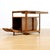 1950s Art Deco Revival Walnut Dry Bar Cart Side Table by Incorporall For Sale - Image 4 of 17