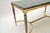 Vintage French Brass and Marble Coffee Table, 1970s For Sale - Image 6 of 8
