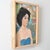 Late 20th Century Late 20th Century Belgian Vintage Framed Portrait by Delescluze For Sale - Image 5 of 9
