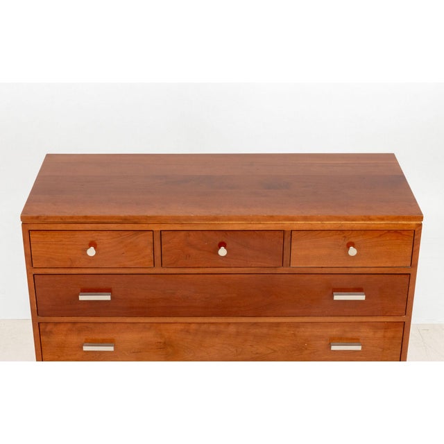 Contemporary Stickley Cherrywood Chest of Drawers For Sale - Image 3 of 9