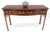 Council Flame Mahogany Two Drawers Console Table Server MINT For Sale - Image 10 of 17