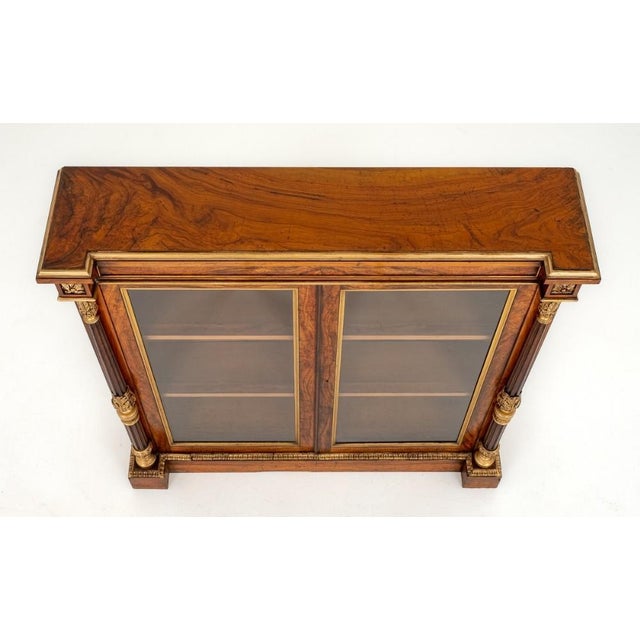 Victorian Pier Cabinet Olive Wood, 1850s For Sale - Image 3 of 9