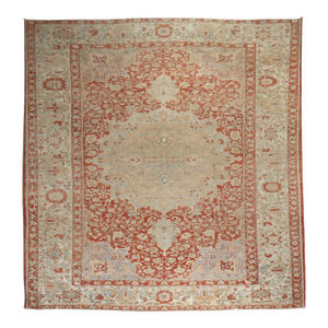 Antique Oversize Persian Bakhtiari Rug, 12'5'' X 18'3''