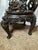Asian Antique Late 19th Century Antique Hand Carved Chair For Sale - Image 3 of 17