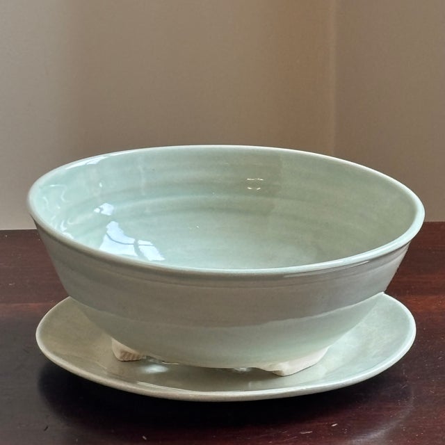 Handcrafted Studio Pottery Berry Colander For Sale - Image 9 of 18