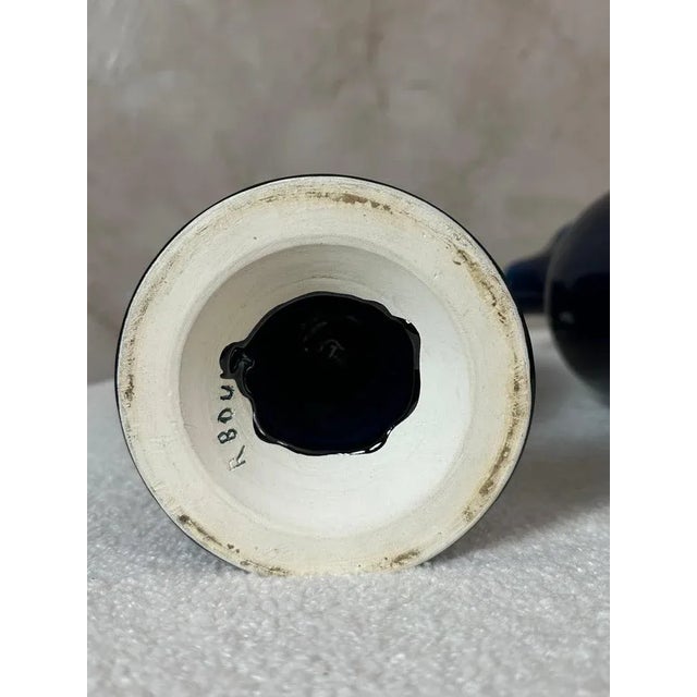 Blue Ceramic Ewers, 1960s, Set of 2 For Sale - Image 3 of 12