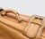 Beige Tan Lamb Leather Suitcases, Italy, 1950s, Set of 2 For Sale - Image 8 of 18