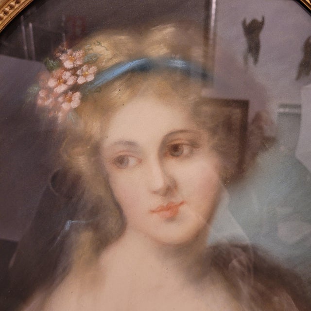 Paper After Rosalba Carriera, Allegory, 19th Century, Pastel on Paper For Sale - Image 7 of 18