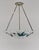 Metal Large French Art Deco Pendant Light by Maxonade - 1930 Chandelier France For Sale - Image 7 of 15