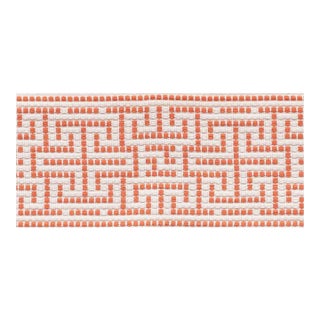 Schumacher Maze Tape in Orange For Sale