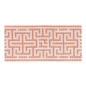 Schumacher Maze Tape in Orange