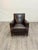2010s Pair of Restoration Hardware Leather Chairs For Sale - Image 5 of 10