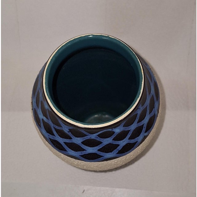 Mid-Century Modern Mid-Century German Ceramic Vase, 1960s For Sale - Image 3 of 5