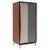 Elegant and highly functional wardrobe cabinet by Van Der Meeren, a fine example of Belgian mid-century modern design....