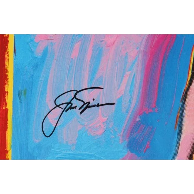 Jack Nicklaus Peter Max German/American (1937) Date: 1986 Lithograph, signed in marker by Max and Nicklaus Edition of...